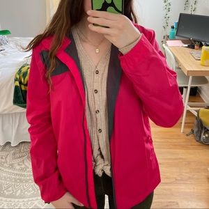 Pink Columbia Rain Jacket